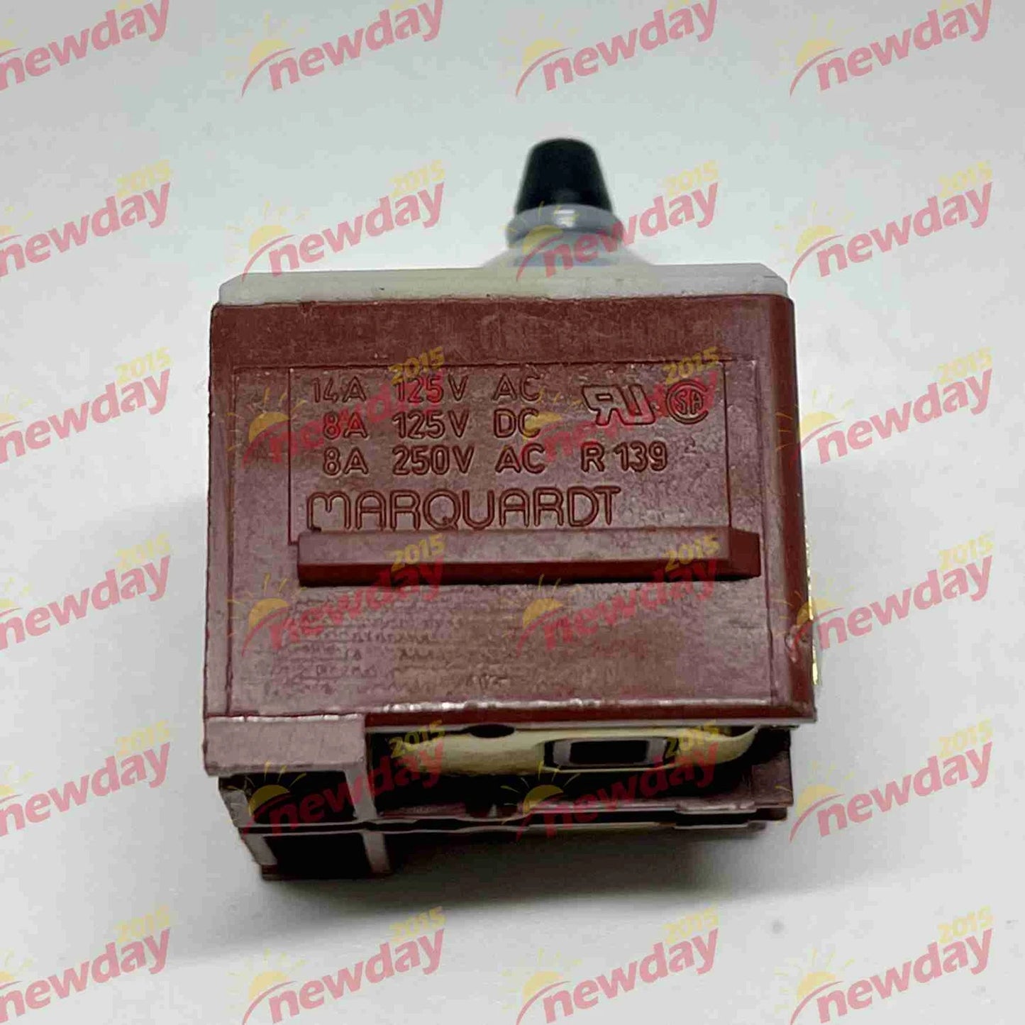 1pc Pushbutton Switch For Marquardt 1246 R139 8(8)A 250V AC 5E4