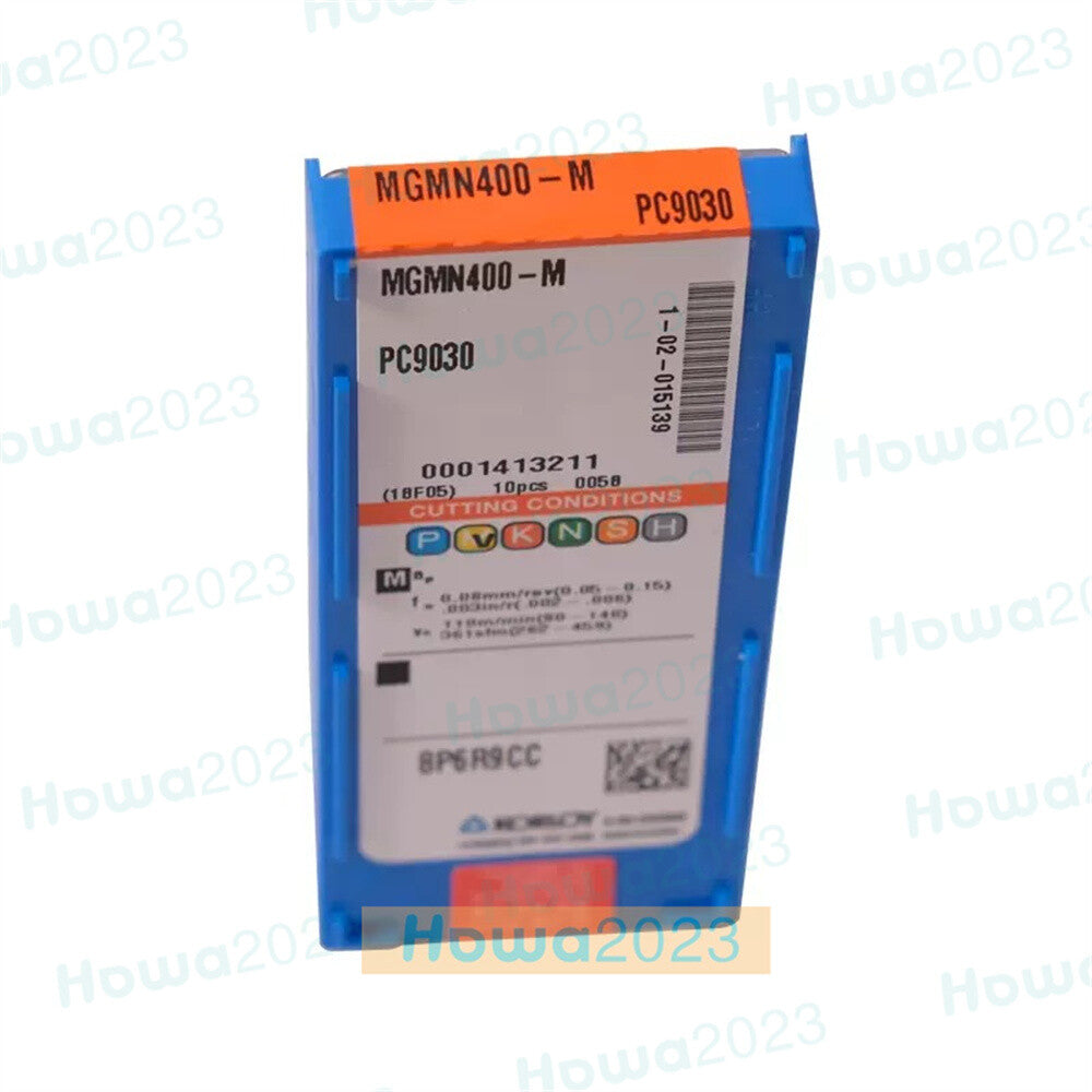 10pcs/Box KORLOY  MRMN400-M PC9030 Carbide Inserts Grooving Blade