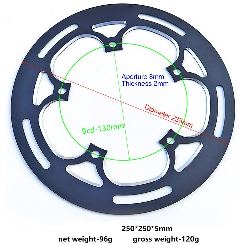 Chainring Guard for BCD 130mm Your Single Chainring with Aluminum Alloy