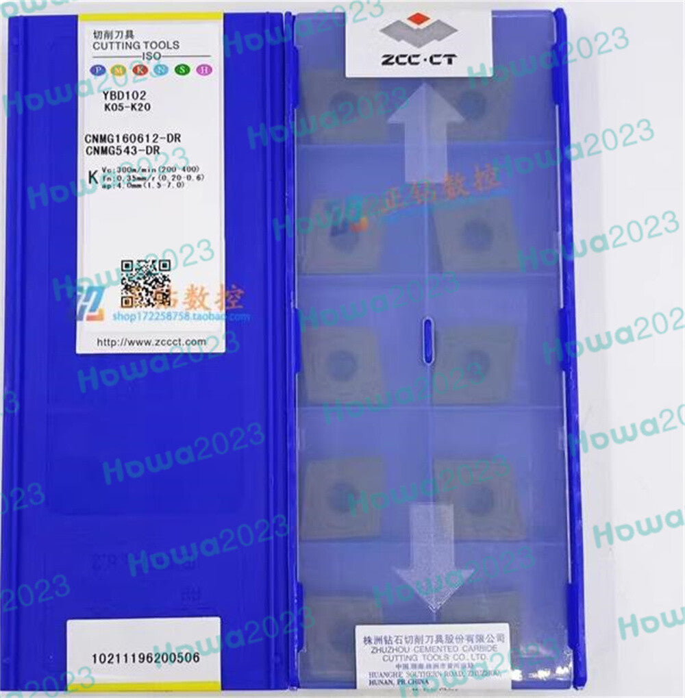 10pieces/Box CNMG160612-DR YBD102 CNMG543-DR CNC Turning Blade Carbide Inserts