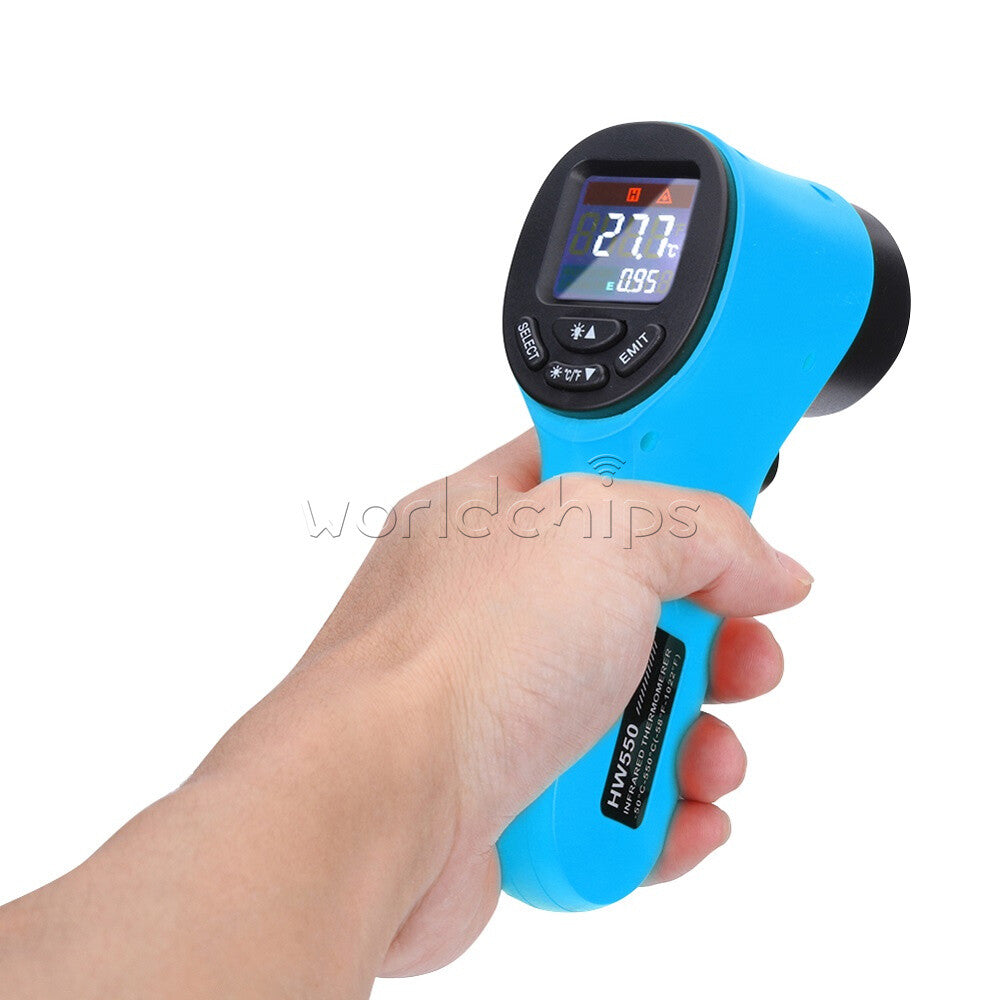 High Precision IR Temperature Sensor Digital LED Gun Non Contact Thermometer US