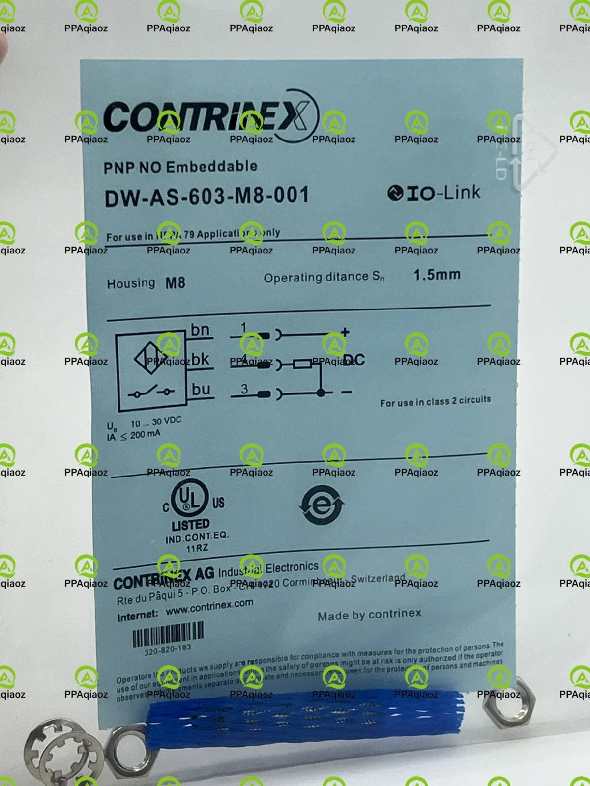 1PCS   ONES Contrinex proximity switch DW-AS-603-M8-001 #P