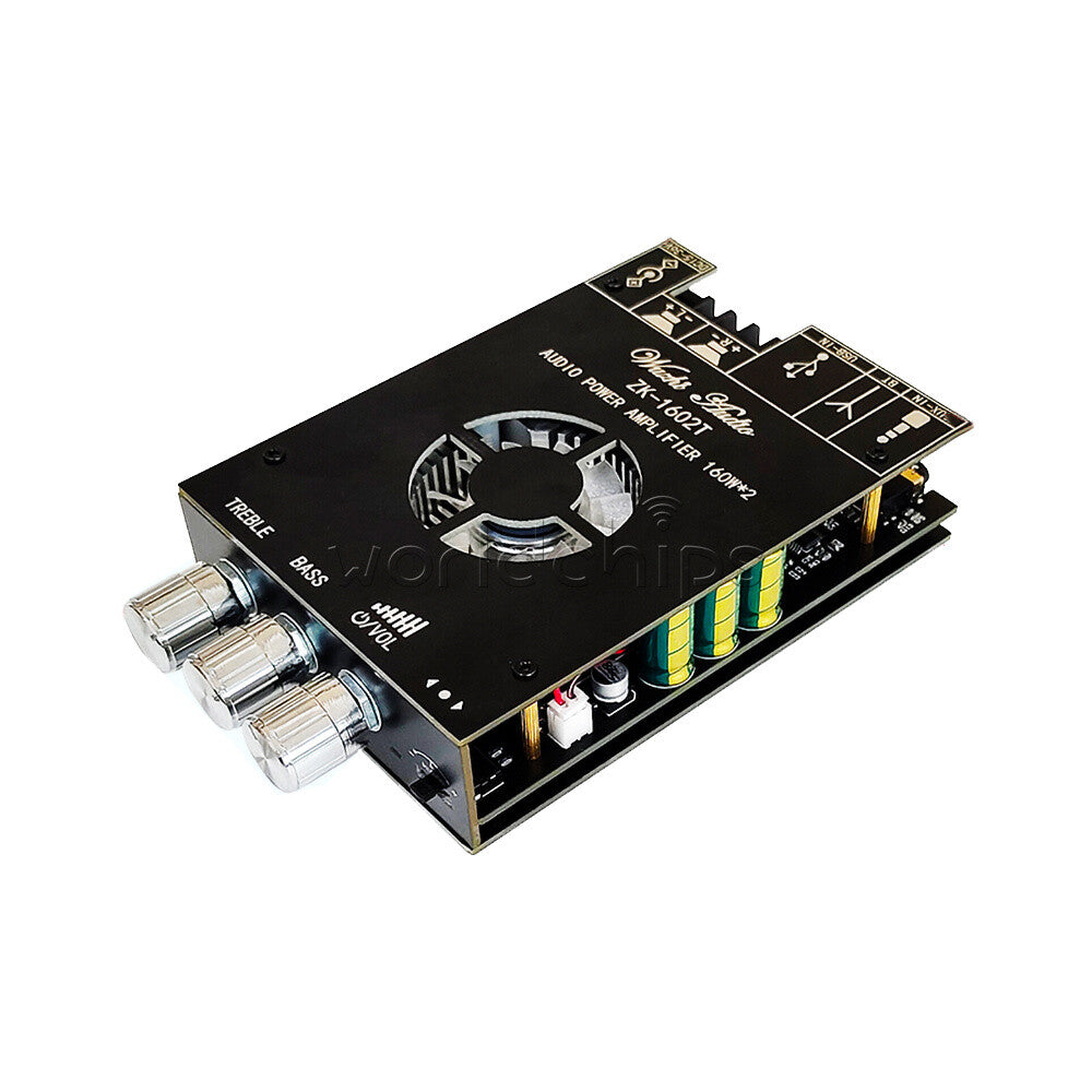 Bluetooth 5.0 160WX2 High Power Bass Audio Amplifier Module TDA7498E TPA3116D2