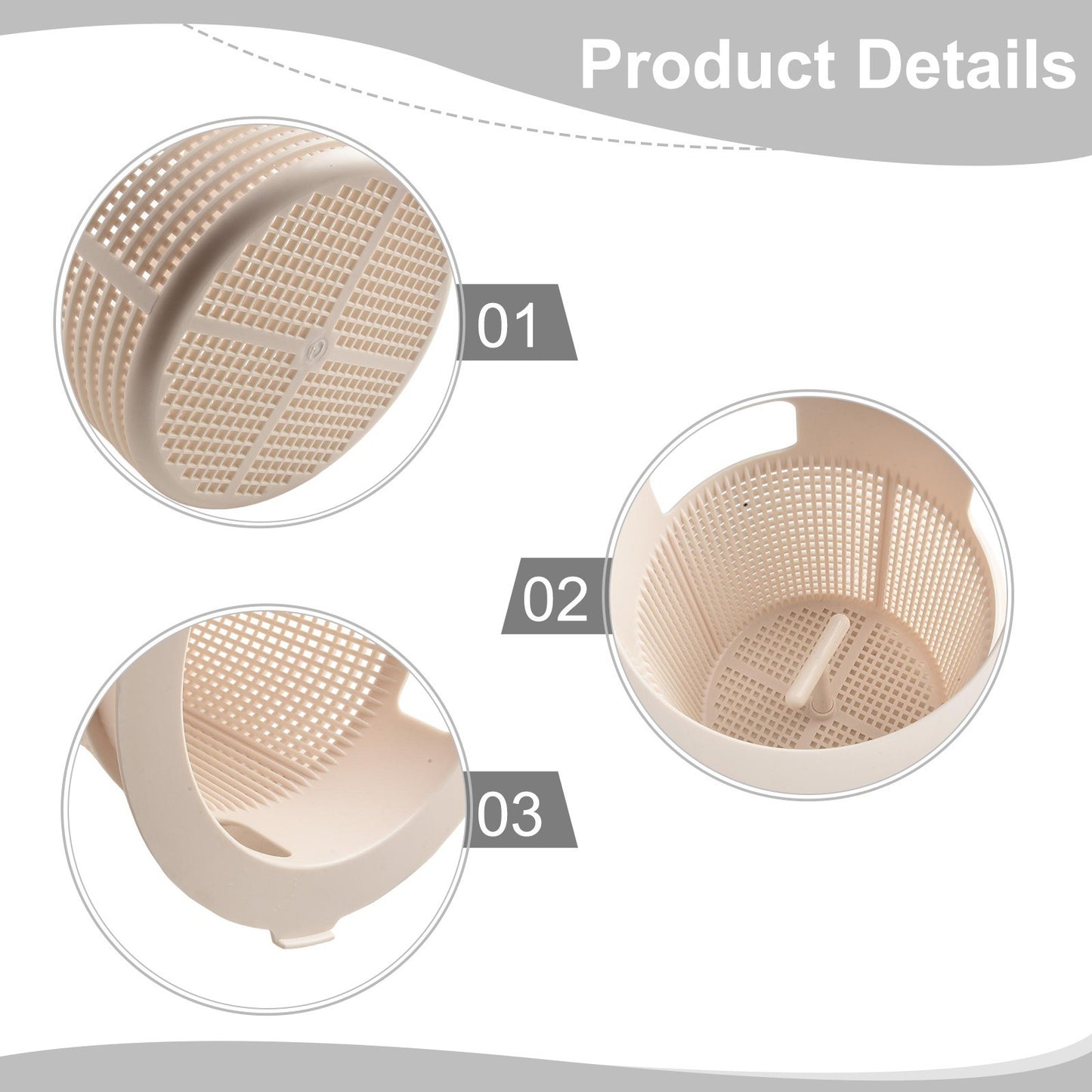 Sustainable Plastic Skimmer Basket Fits in For Poolrite S2500 MK2 Model
