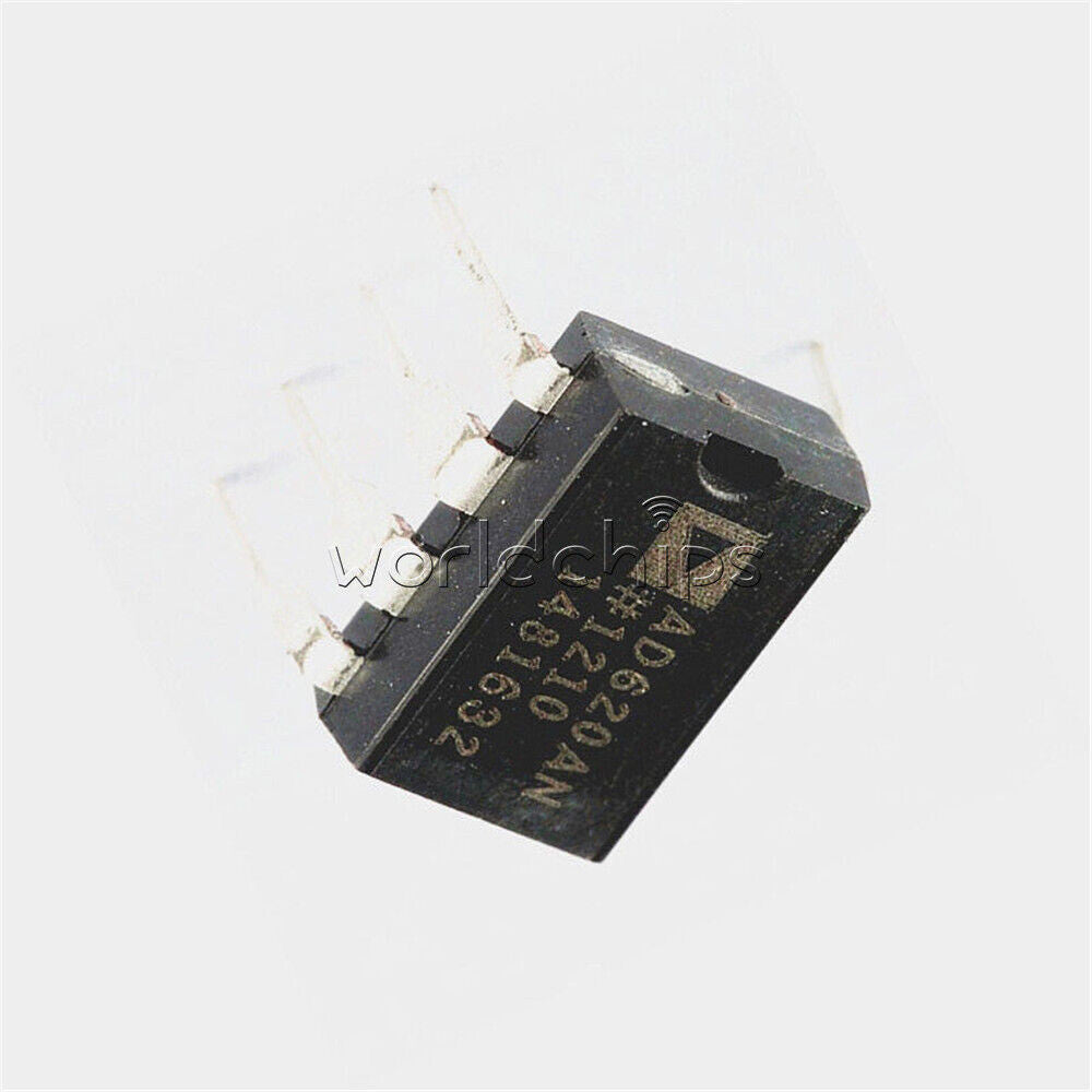 10PCS  AD620 AD620AN DIP-8  IC Instrumentation Amplifier