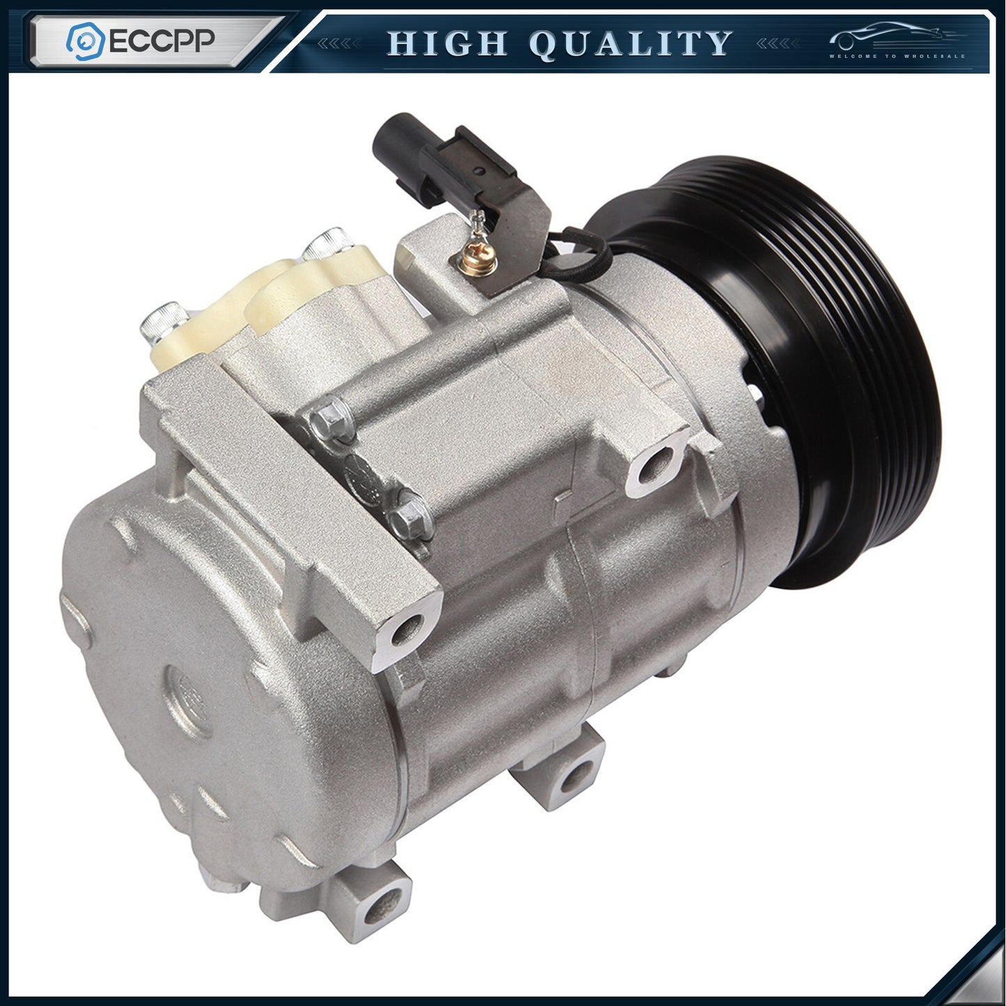 ECCPP A/C AC Compressor W/Clutch For Kia Sorento 3.8L 07-09 For Hyundai 07-08