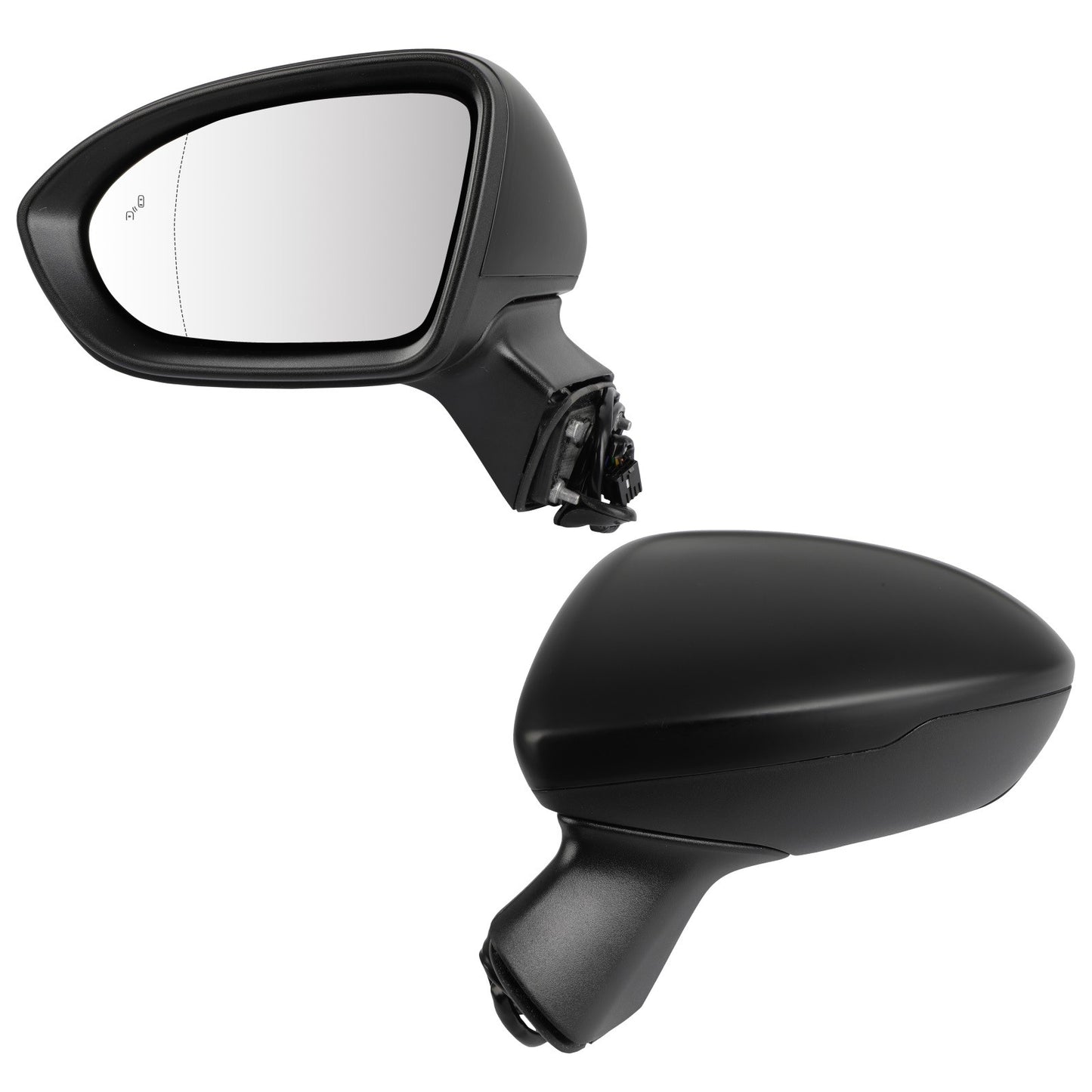 Heated Mirror Passenger & Driver Side w/BLIS/Cover For Chevrolet Cruze 2016-2019