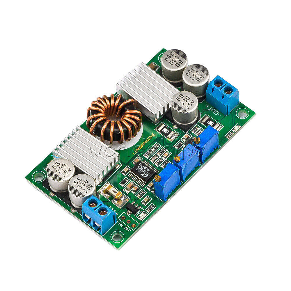 LTC3780 10A DC 5V-32V to 1V-30V Auto Step Up Down Regulator Charging Module