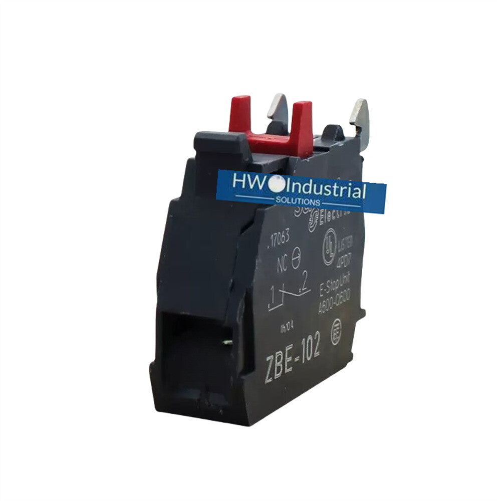 2/Piece  Button Contact Module ZBE102 Normally Closed ZBE-102 1NC