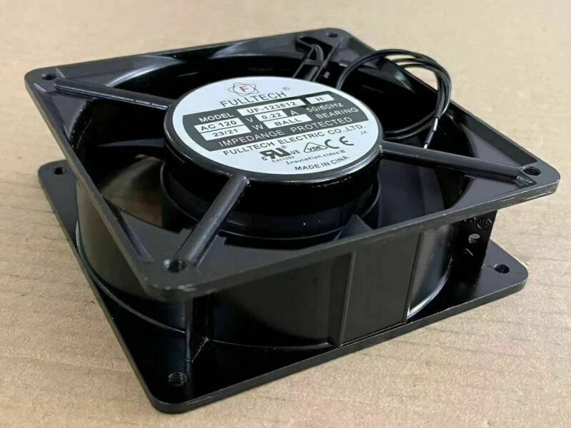 1x FULLTECH UF-123812 H AC120V 0.22A 12038 120mmX38mm 12cm AC cooling fan