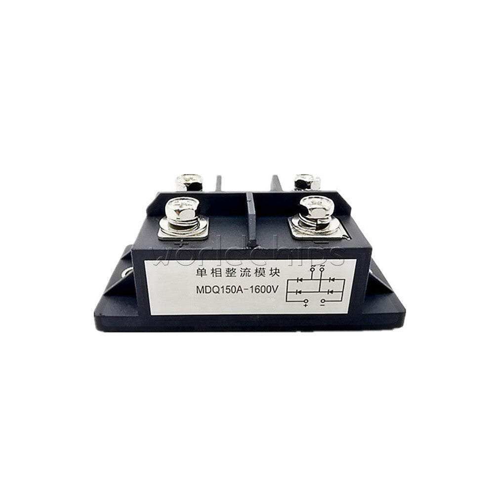 Single-Phase Diode Bridge Rectifier Module 150A High Power 1600V MDQ150A Board