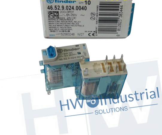 Finder Power Relay 46.52.9.024.0040 24VDC 8A 8-pin
