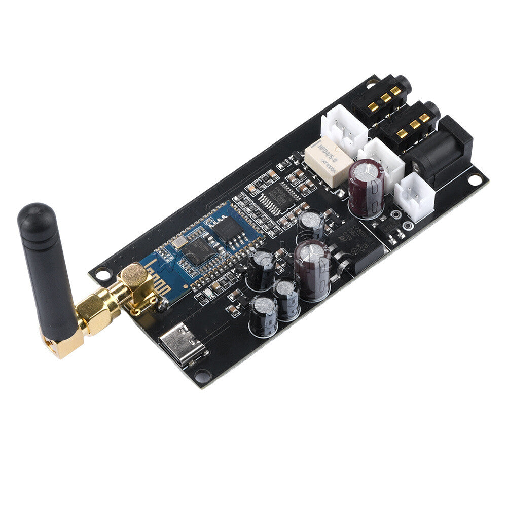 QCC3034 Bluetooth5.1 Decoder PCM5102A Decoding SBC SAAC APTX Audio Decoder Board
