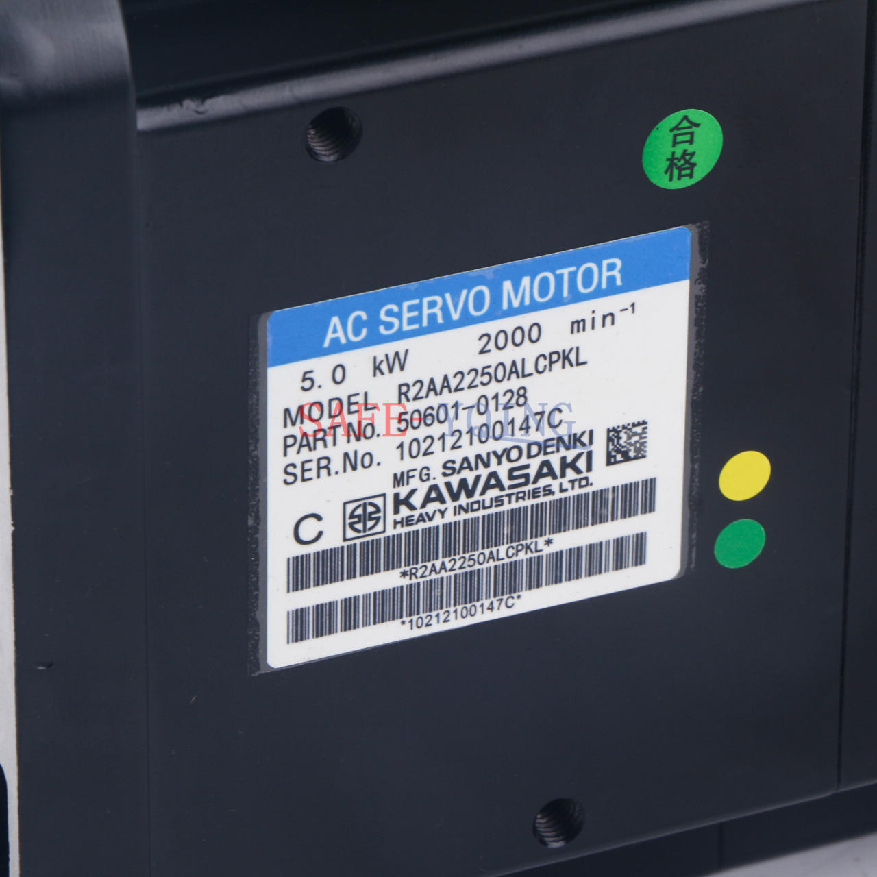 1PC  SANYO DENKI SERVO MOTOR R2AA2250ALCPKL Fast delivery