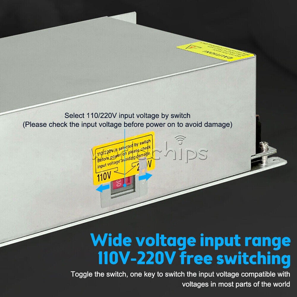 Switching Power Supply 65V 800W SMPS CNC Adjustable Voltage for RD RD6018 RD6012