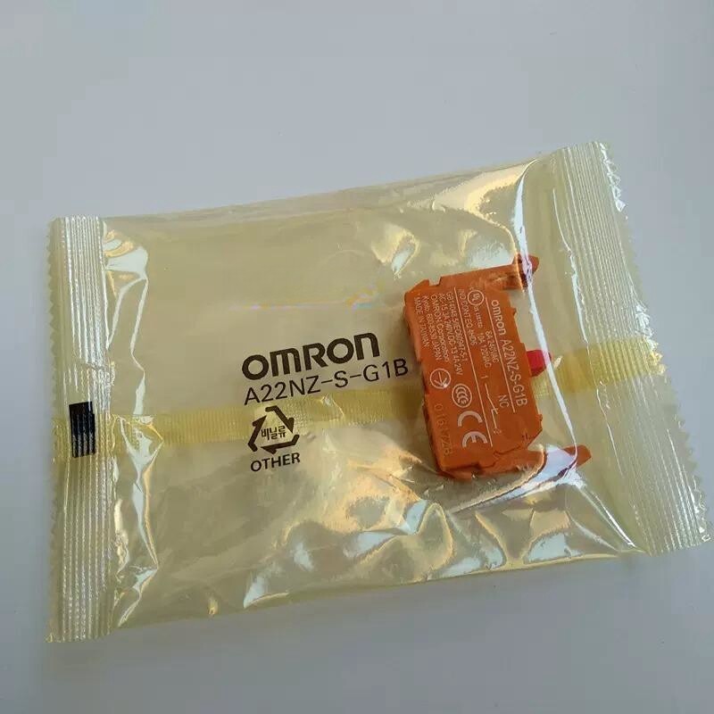 2/Piece  A22NZ-S-G1B Normally Closed Omron Button Switch Contact 1NC