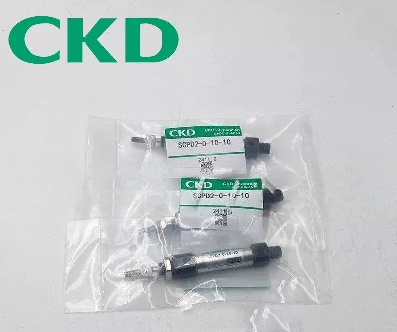 1PCS  FIT FOR CKD thin dual outlet cylinder SCPD2-0-10-10