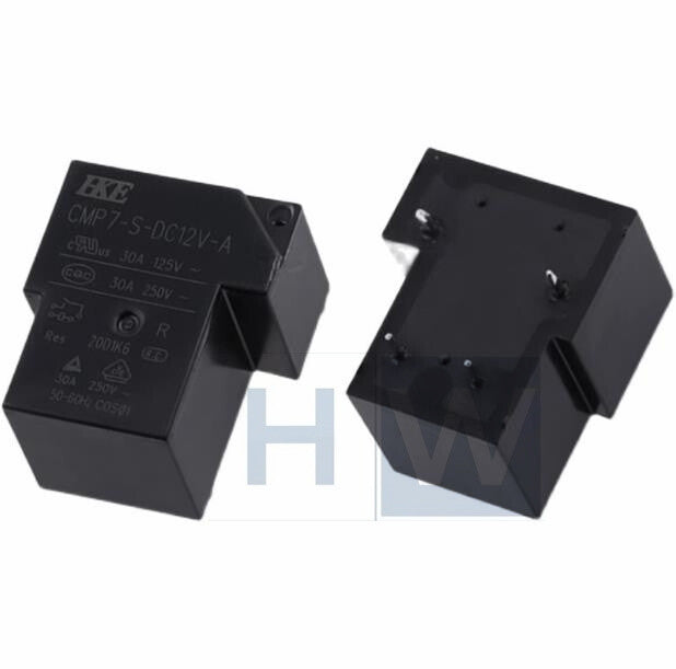 4Pcs  CMP7-S-DC12V-A HKE Relay Set Normally Open 4-pin 30A250VAC