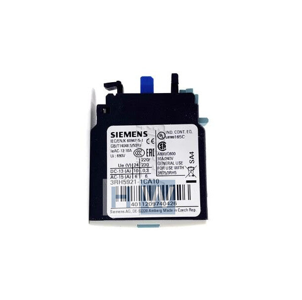 2Pcs  SIE-MENS Auxiliary Contact 3RH5921-1CA10