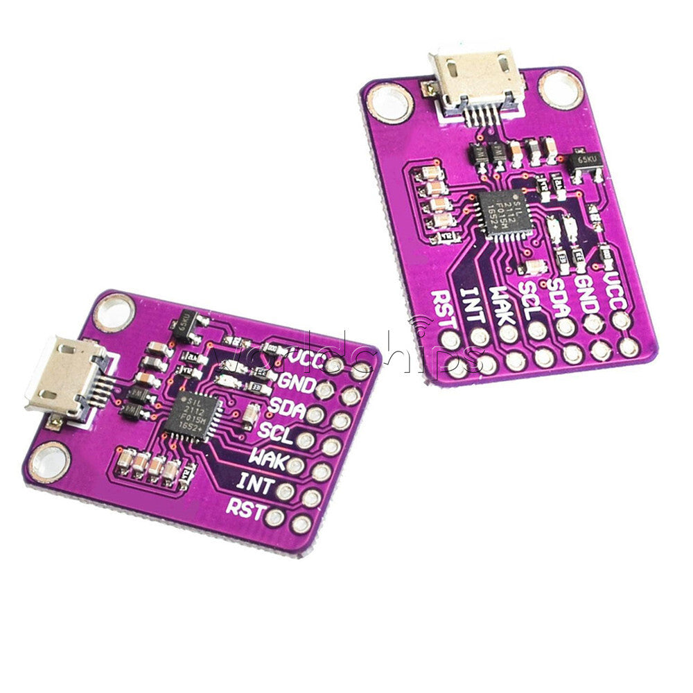 CP2112 Evaluation Kit for USB To I2C Communication Module CCS811 Debug Board