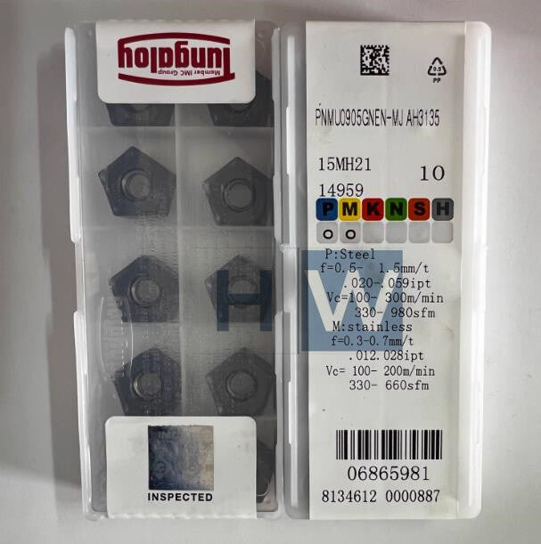 Box/10Pcs CNC blade PNMU0905GNEN-MJ AH3135