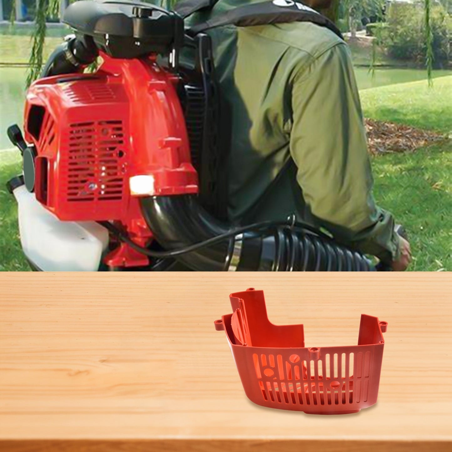 Easily Replaced Engine Covers that Fit Multiple For Redmax Model Engines