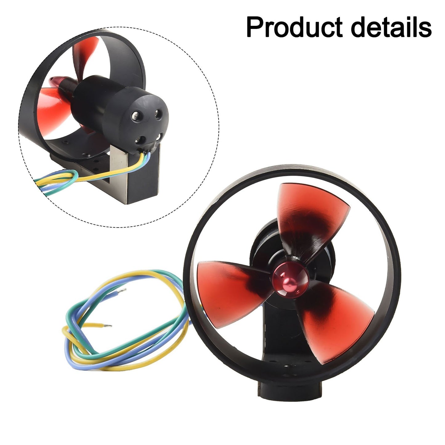 Reliable 16V 300W Underwater Propeller with Brushless Motor for RC Boats