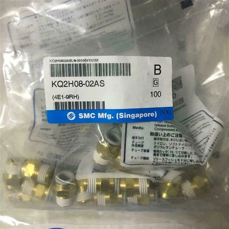 1Bag/10pcs  Fittings SMC KQ2H0802AS KQ2H08-02AS spot stock #P