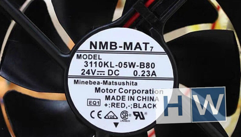 NMB-MAT 3110KL-05W-B80 24V 0.23A 8025 8CM High Air Flow Inverter Cooling Fan