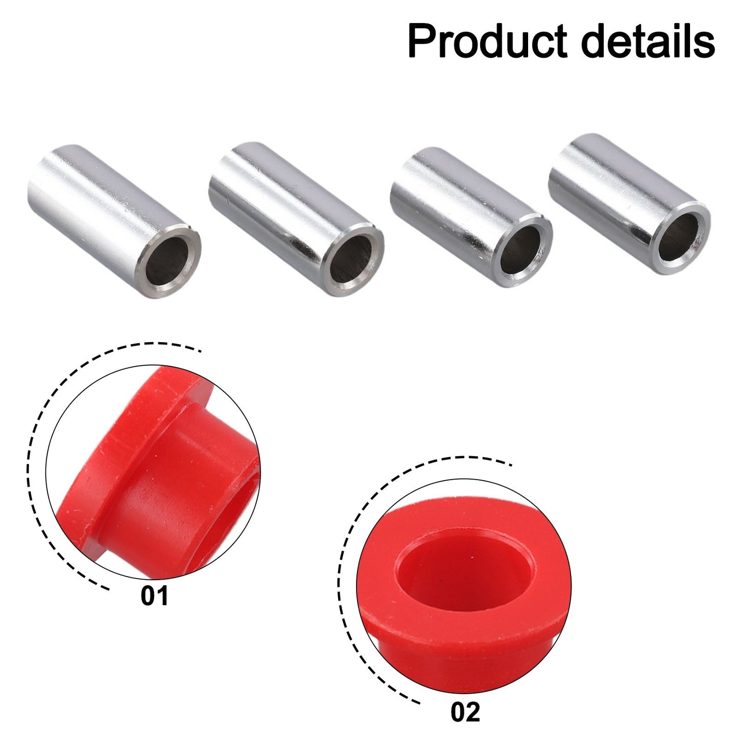 Sleeve Kit for Shock Absorbers in For Polaris For RZR and For Dodge Trucks