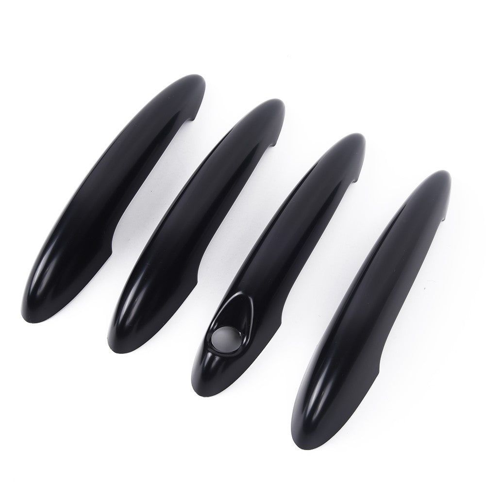 4x Gloss Black Door Handle Cover Trim For R60 COUNTRYMAN Cooper S-11-16