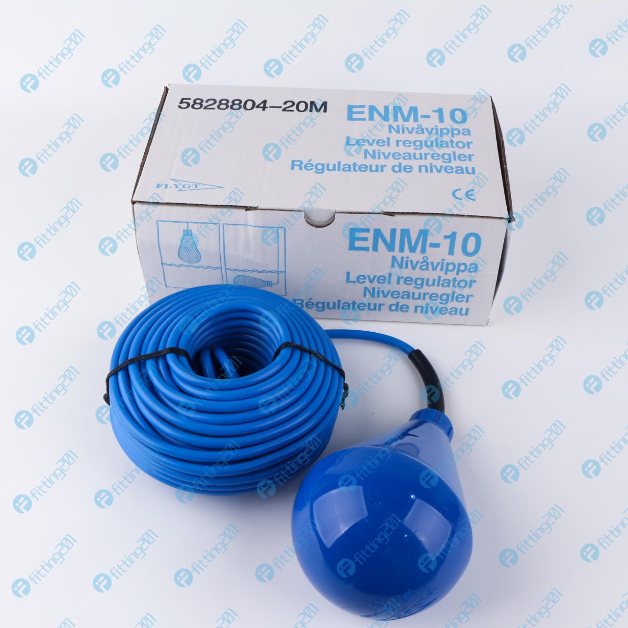 1PCS  FLYGT ENM-10 20M 5828804-20M Blue bulb type level switch Fast delivery