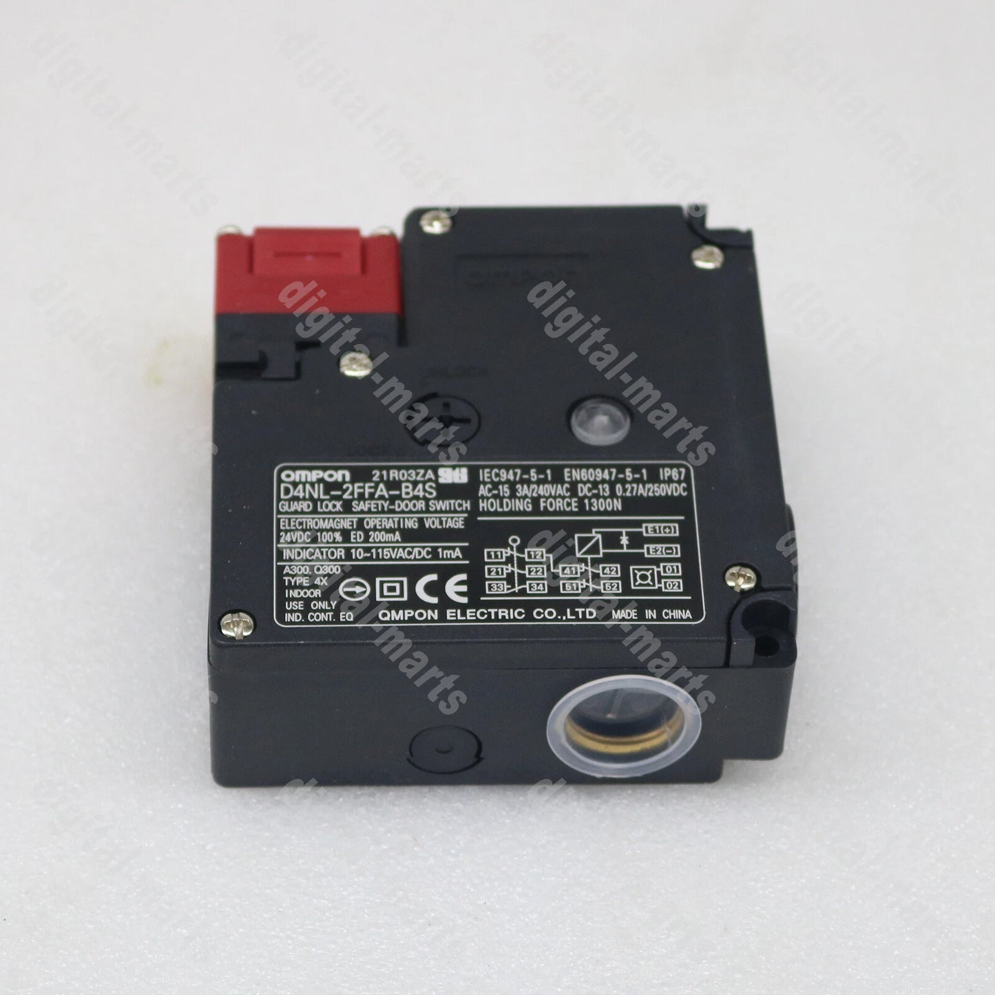 A  Omron Guard Lock Safety Door Switch D4NL-2FFA-B4S Free shipping#LJ #P