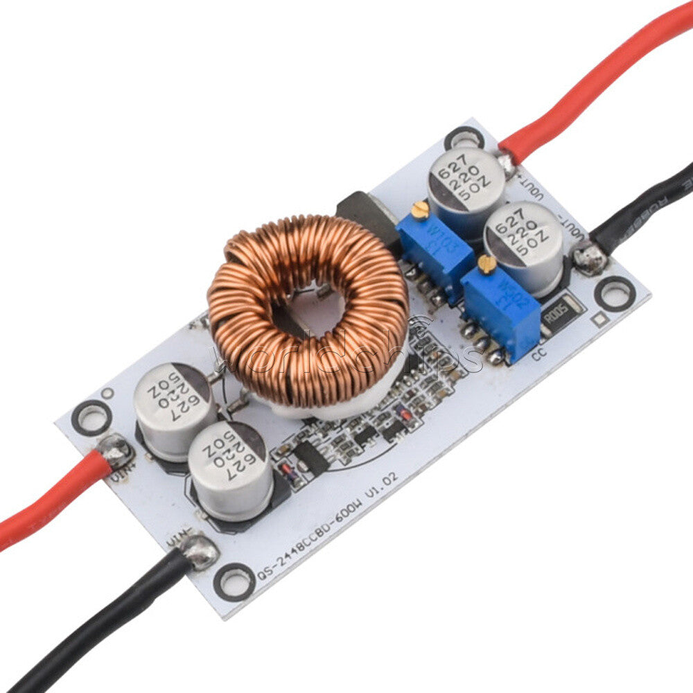 600W Aluminum Substrate Boost DC 10-50V Undervoltage Protection LED Boost Driver