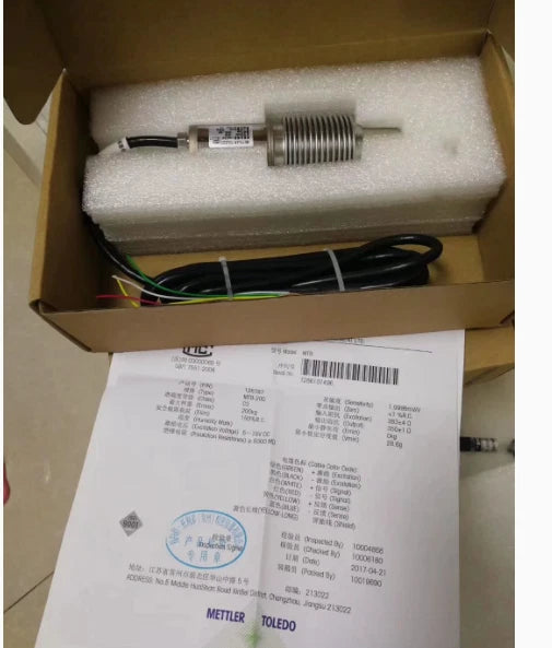 1pcs Mettler TOLEDO corrugated pipe weighing load cell MTB-200kg weighing cell