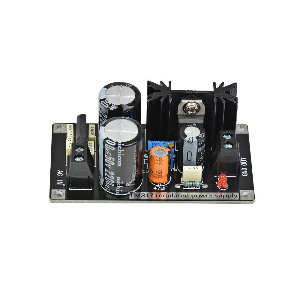 Adjustable Regulated Power Supply Board LM317 AC-DC with Rectifier Filter Boards