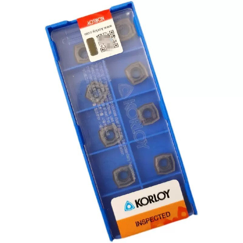 10Pcs/BOX KORLOY XOMT090305-PD PC5300 CNC U Drill Blade Carbide Inserts