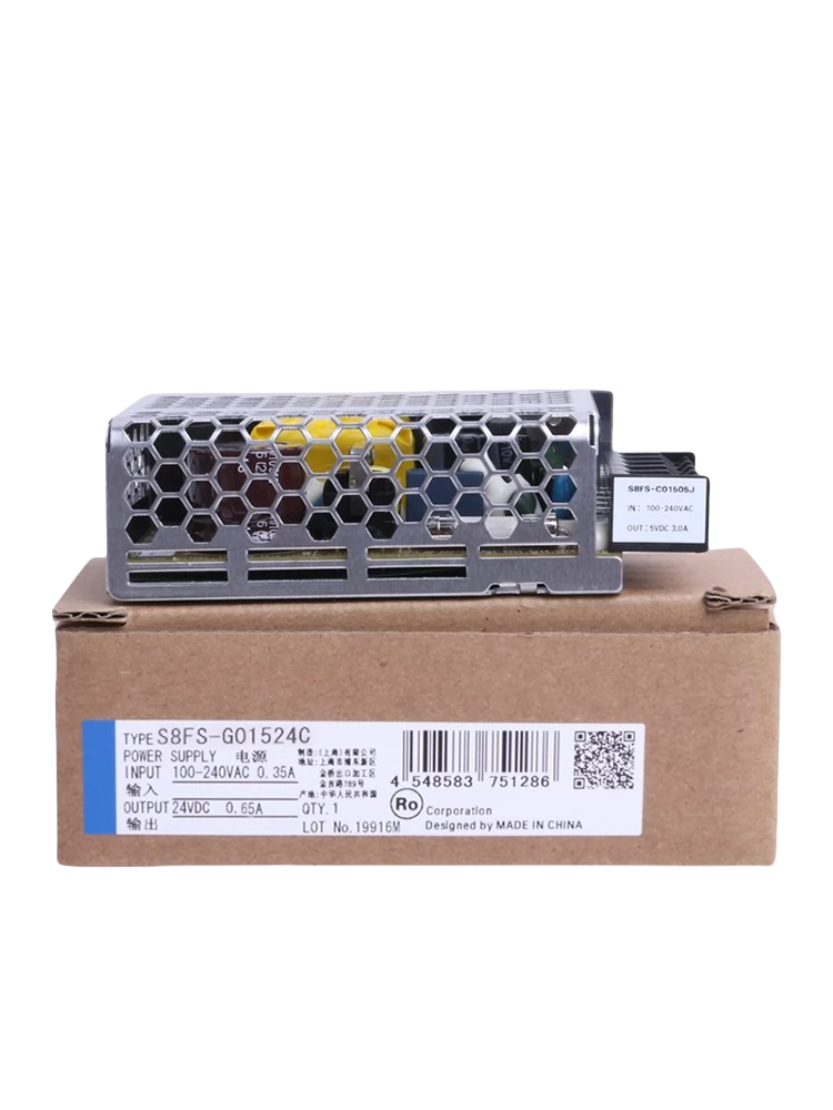 1/Piece  S8FS-G01524C 24V 0.65A OMRON Switching Power Supply