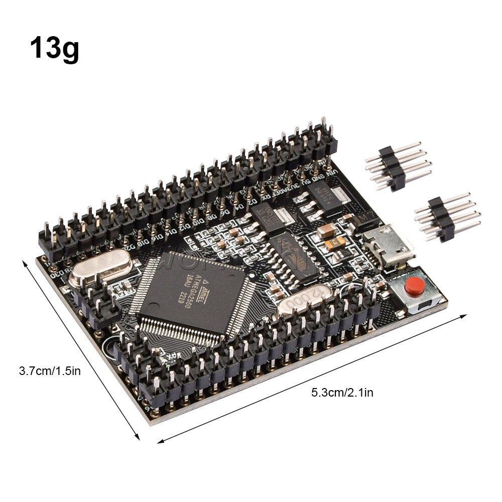1-10PCS MEGA 2560 Pro Mini Embedded ATMEGA2560-16AU USB CH340G For Arduino
