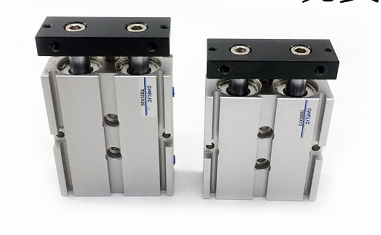TD20X30 20mm x 30mm Double Rod Aluminum Alloy Pneumatic Air Cylinder