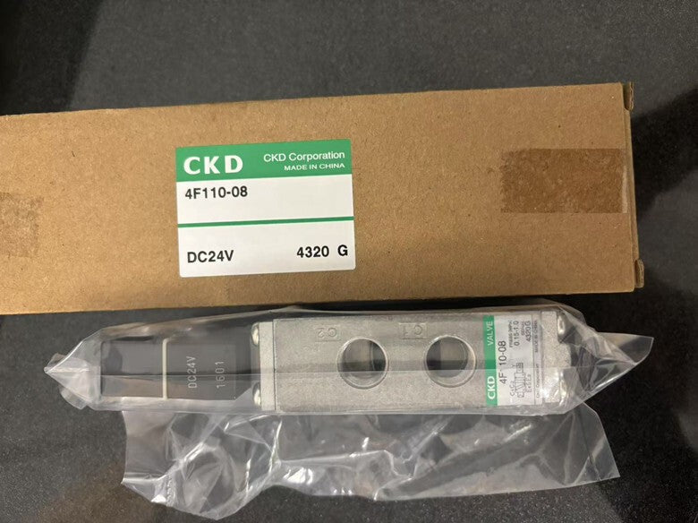 1pcs  CKD solenoid valve 4F110-08-DC24V