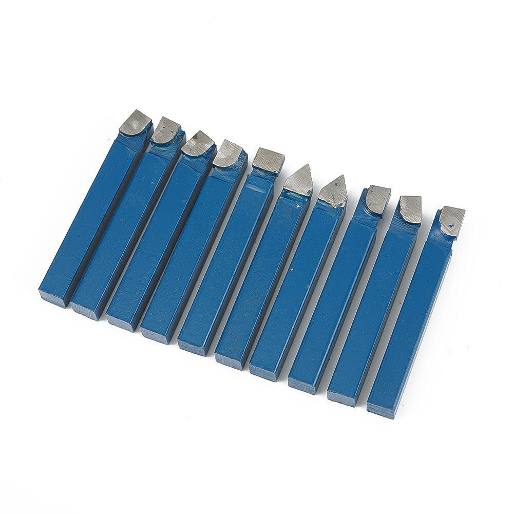 10x/set 1/4 Carbide Lathe Tool Indexable Insert Bit Holder  for MINI Cutting