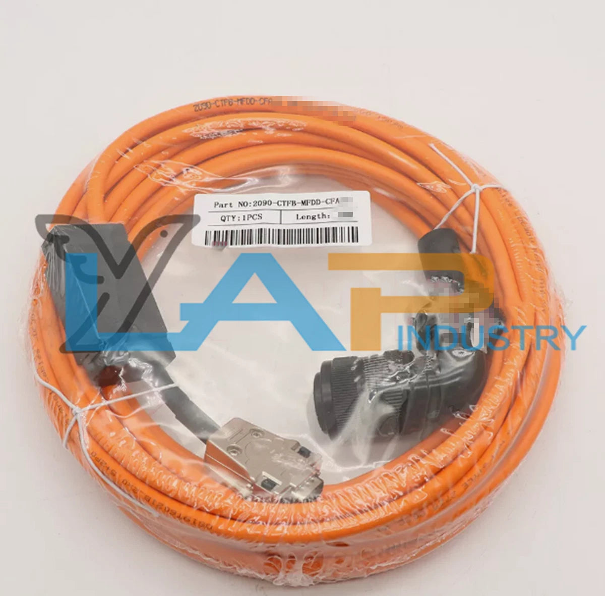 1Pcs  Servo Motor Power Cable 5M For 2090-CTFB-MFDD-CFA05 #P