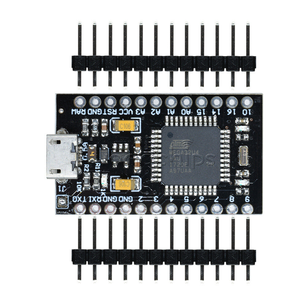 DC5V 16MHz Pro ATmega32U4 Micro USB Controller Board With Bootloader For Arduino