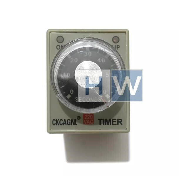 1Pcs  CKHKC Time Relay AH3-3 60S 220VAC