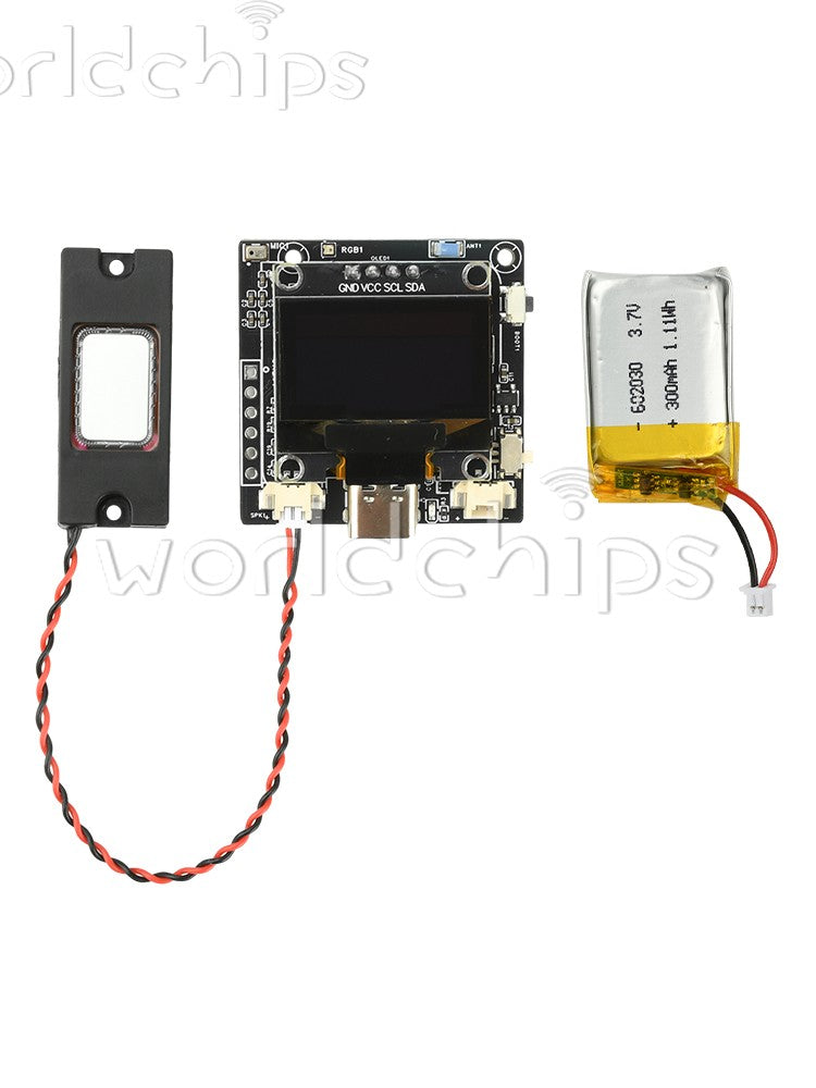 ESP32-C3 0.96 inch SSD1306 OLED Display Smart AI Robot Voice Dialogue Module