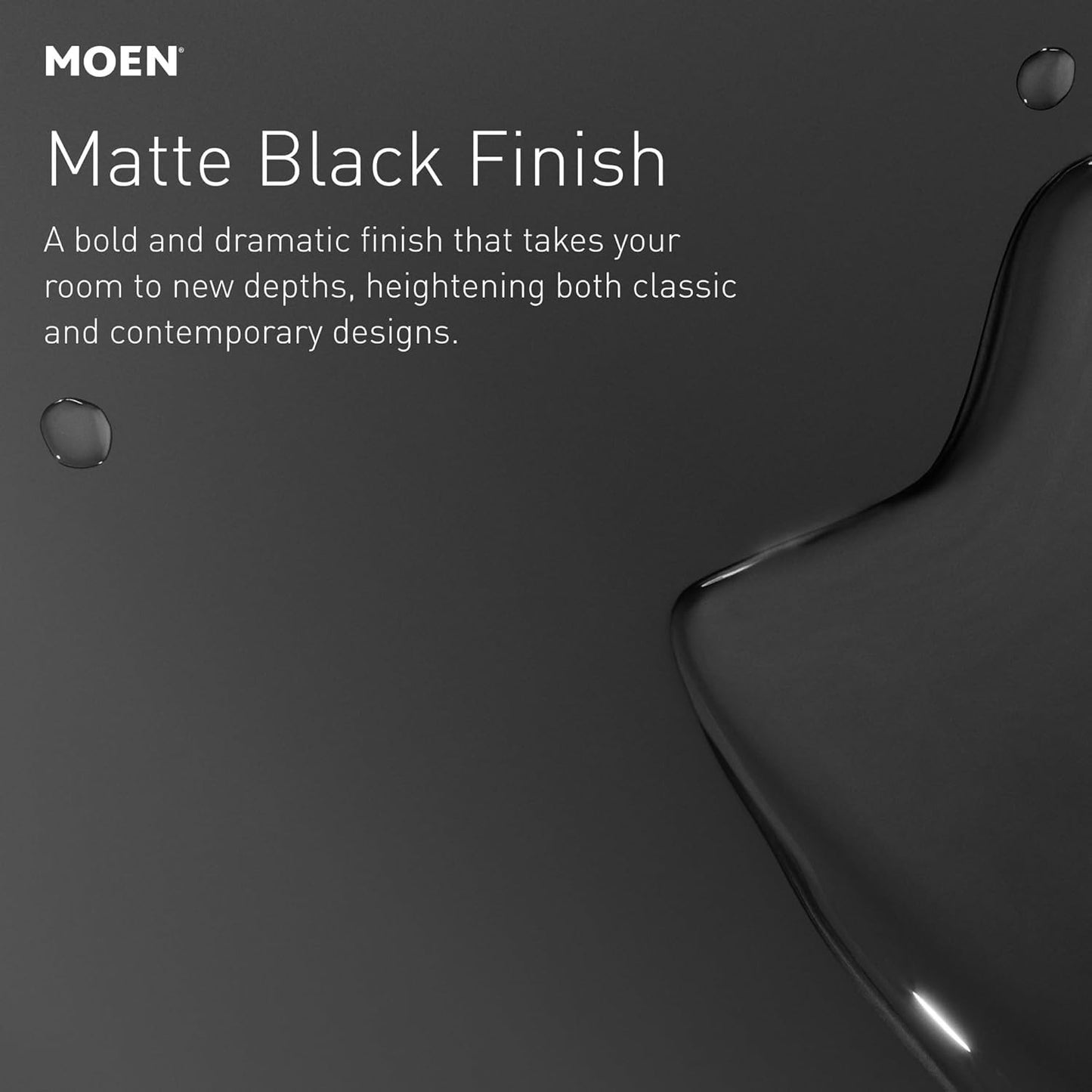 Matte Black Single Handle Shower Faucet Set with Handshower and Tub Spout