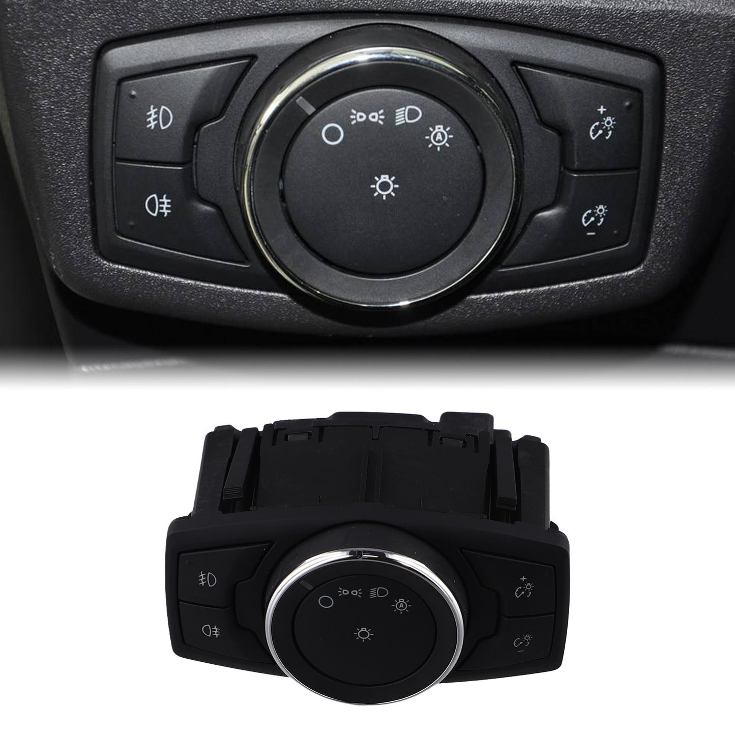 Black Car Headlight Switch for Ford For Mondeo V 2014 2019 DG9T 13D061 FEW