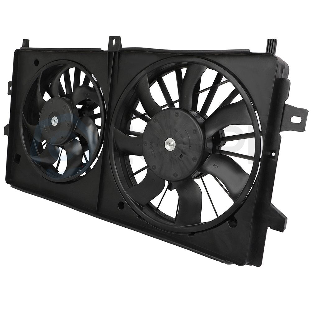 Electric Radiator Cooling Fan Kit For 2006 2007 2008 2009-2011 Chevrolet Impala