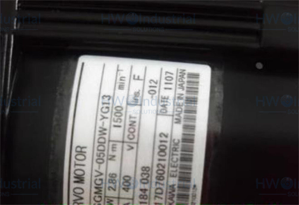 1/Piece  SGMGV-05DDW-YG13 Yaskawa Servo Motor